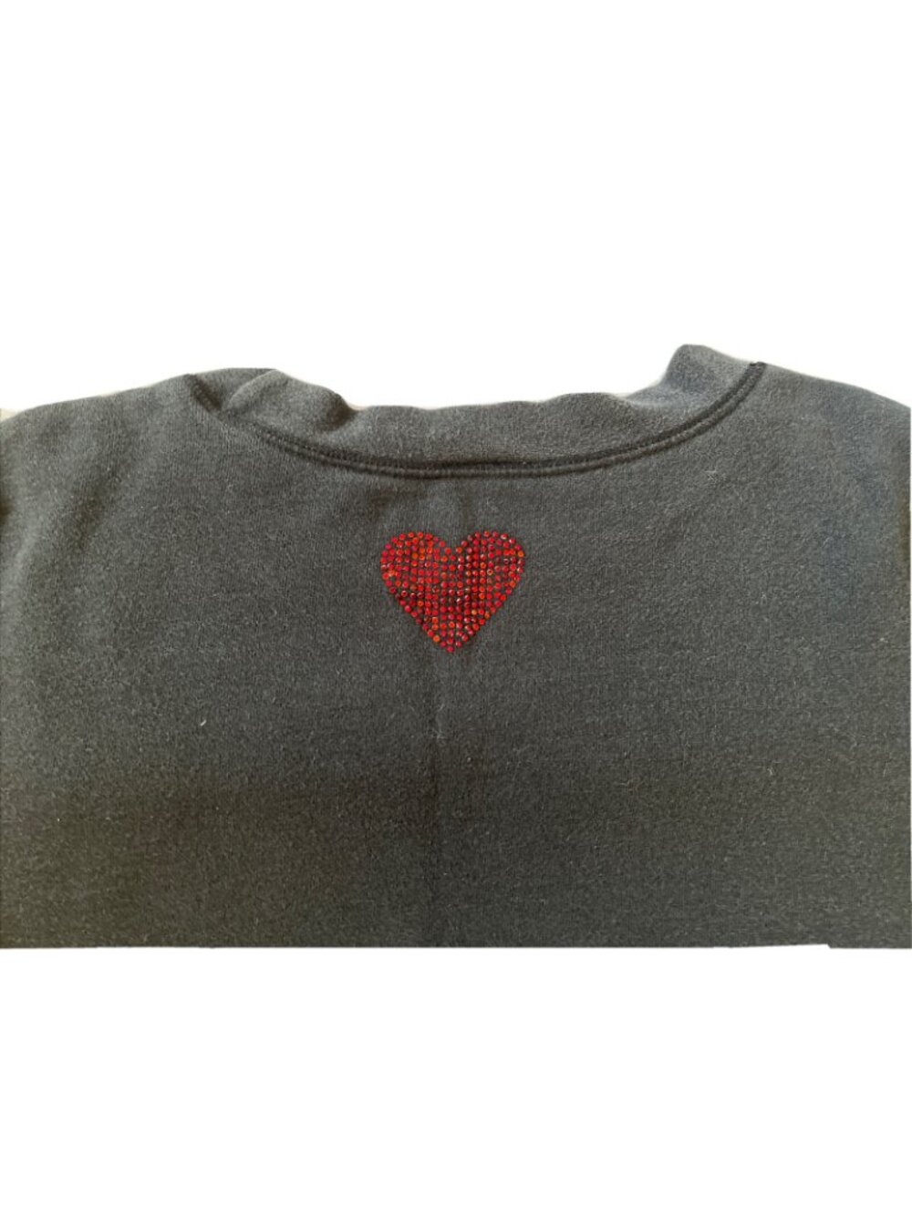 Disney Mickey Minnie Black Women’s M Sweatshirt Rhinestone Design Disney Store - Picture 6 of 9